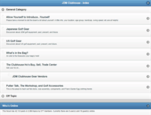 Tablet Screenshot of jdmclubhouse.com